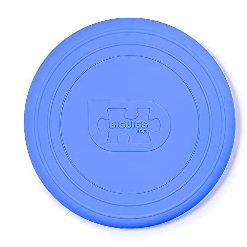 Bigjigs Toys Opvouwbare Frisbee Flying Disc Beach Toy - Ocean Blue