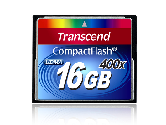 Transcend 400x CompactFlash Card, 16GB