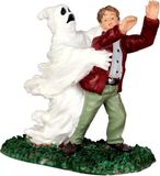 Lemax Spooky Town - Ghost Grasps Victim