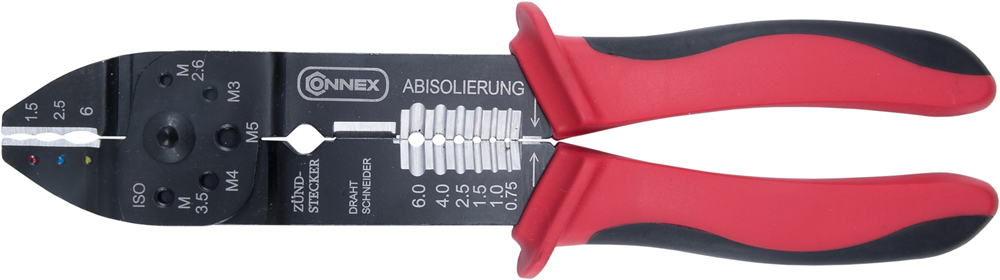 CONNEX Szczypce do zaciskania i ściągania izolacji 210 mm