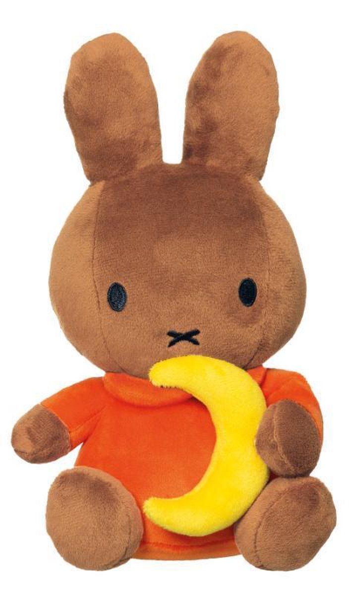 Clementoni Nina Knuffel Met Maan Sikkelcel 25 cm - Bruin