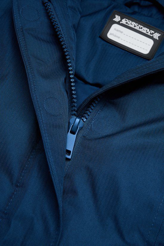 4PRESIDENT Perry-Blue-110 Parka met capuchon Kinderen Polyester Blauw