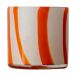 ByOn Bougeoir chauffe-plat Calore Curve Xs (Orange/Blanc