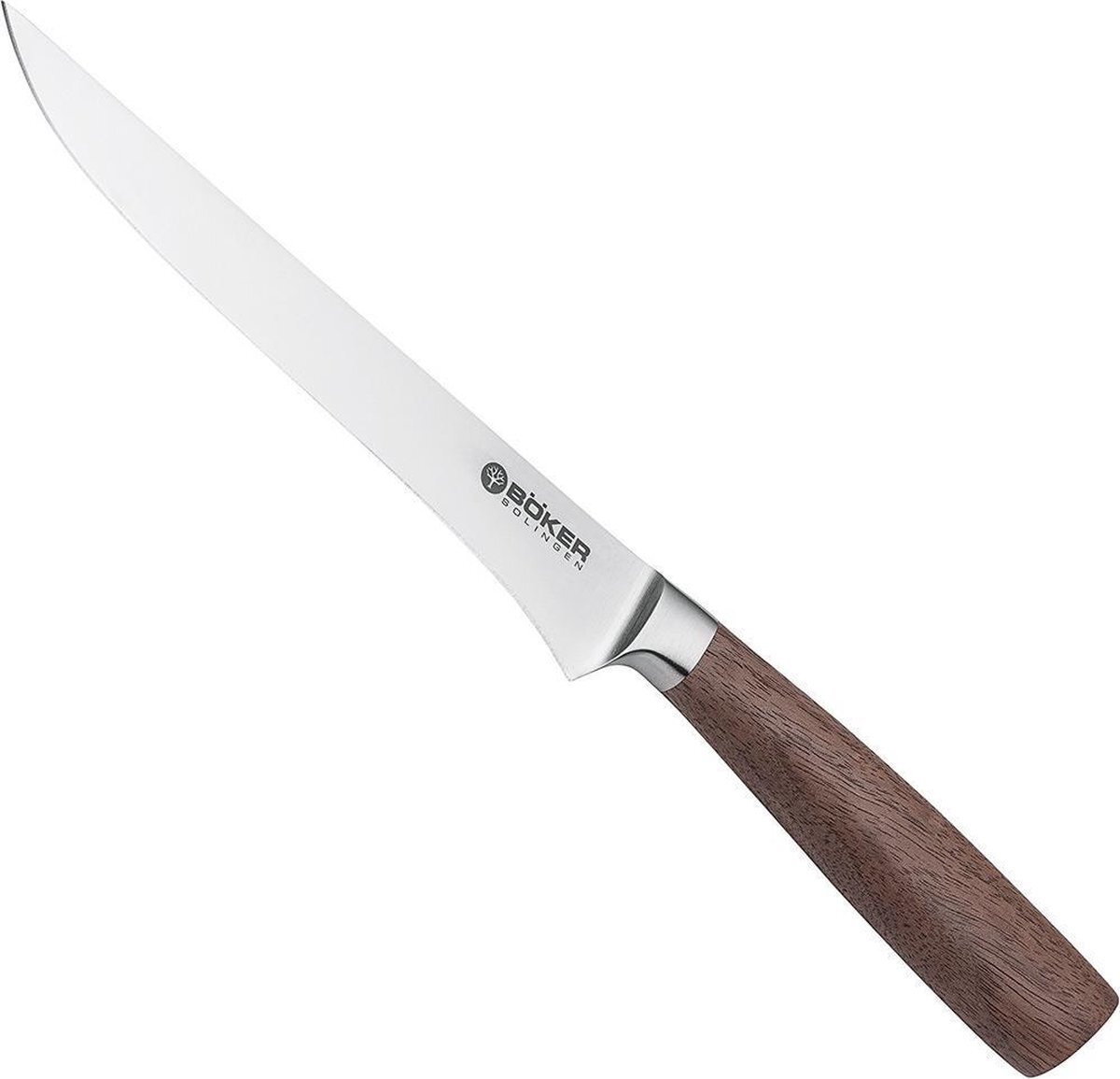 Boker Core Uitbeenmes 16,5cm - Walnoothout - Gesmede bolster