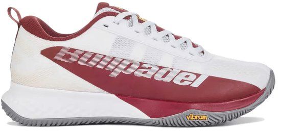 Bullpadel Padelschoen XPLO Vibram 25i Heren Wit Rood