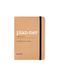Letts Eco Writers Words A6 week om 2023 dagboek te bekijken - kraft