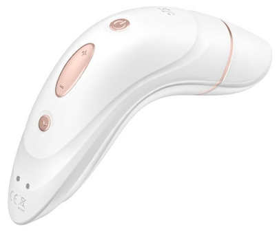 Satisfyer Pro 1+ Suckervibrator - Rose Gold/White - Clitoral Stimulation - 11 Patterns