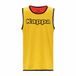 Kappa Bozia Omkeerbaar Rugbyshirt Geel/Rood Polyester Mouwloos Heren XL