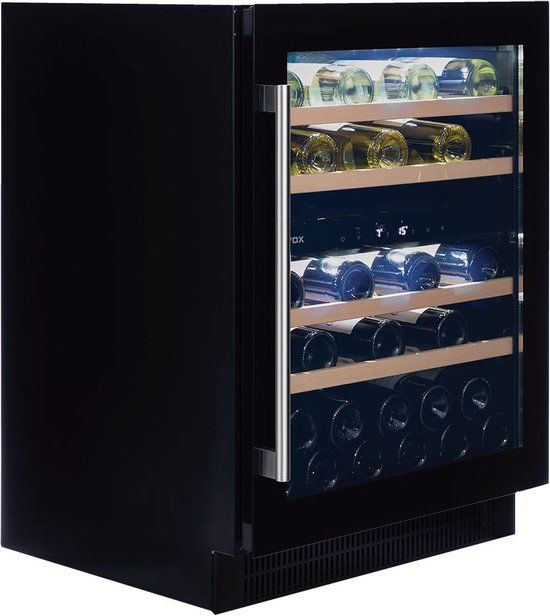 Dunavox Flow-39 Wijnkoelkast - DAUF-39.121DMB - 2 Zones - Mat Zwart