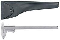 BGS 1933 Precisie-schuifmaat - 0-200 mm - mm + inch - Nonius 1/20 mm - incl. kunstlederen tas