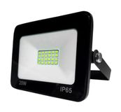 WatioWave LED-projector, zwart, ECO 20 W, 6500 K, IP65