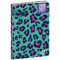 Quo Vadis Schoolagenda Collectie Hebdo Color Canopy Panter 1 week op 2 pagina’s September 2026 tot september 2027 10 x 15 cm