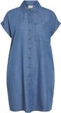 VILA Vinori S/S Shirt Dress - NOOS Dames Jurk