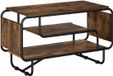 vidaXL TV-standaard 80 x 36 x 45 cm Gerookt eiken Bewerkt hout