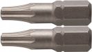 Högert Technik Hogert TORX T10 Schroefbits, 25mm, 2 Stuks