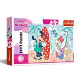 Trefl Disney Minnie, Minnie Colorée - Puzzles 30 Pièces