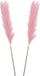 Mica Decorations Pluimgras branche - 2x - Rose - 104 cm