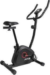 Fitby Hometrainer - Hometrainer Fiets - 8 Weerstandniveaus - Hartslagfunctie - Zwart
