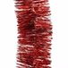 Merkloos Decoris Kerstslinger - Rood - Lametta - 270 cm - 5 stuks