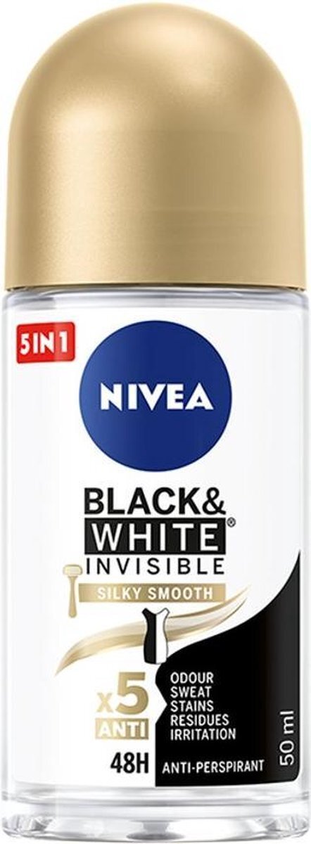 Nivea - Black&White Invisible Silky Smooth Antiperspirant W