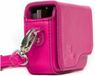 MegaGear MG1267 Leren cameratas Roze