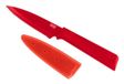 KUHN RIKON Colori+ Roestvrijstaal Groentenmes, Rood