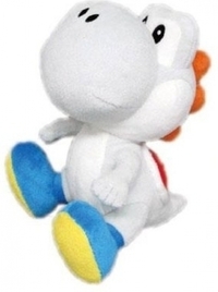 San-ei Co Super Mario Pluche - White Yoshi