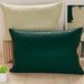 PETTI Artigiani Italiani - 1 paar kussenslopen 50 x 30 cm van microvezel, decoratief kussen voor slaapkamer bank, set van 2 kussenslopen, dubbelzijdige kussensloop, taupe groen