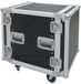 Beglec NV JVCase RackCase 12U Flightcase Noir/Argent Aluminium/Bois 19 pouces