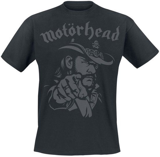 Motörhead Lemmy 50th Heren T-shirt - zwart - L