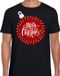 Bellatio Decorations Shoppartners Bv Fout Kerst shirt / t-shirt - kerstbal merry christmas zwart voor heren - kerstkleding / kerst outfit XL