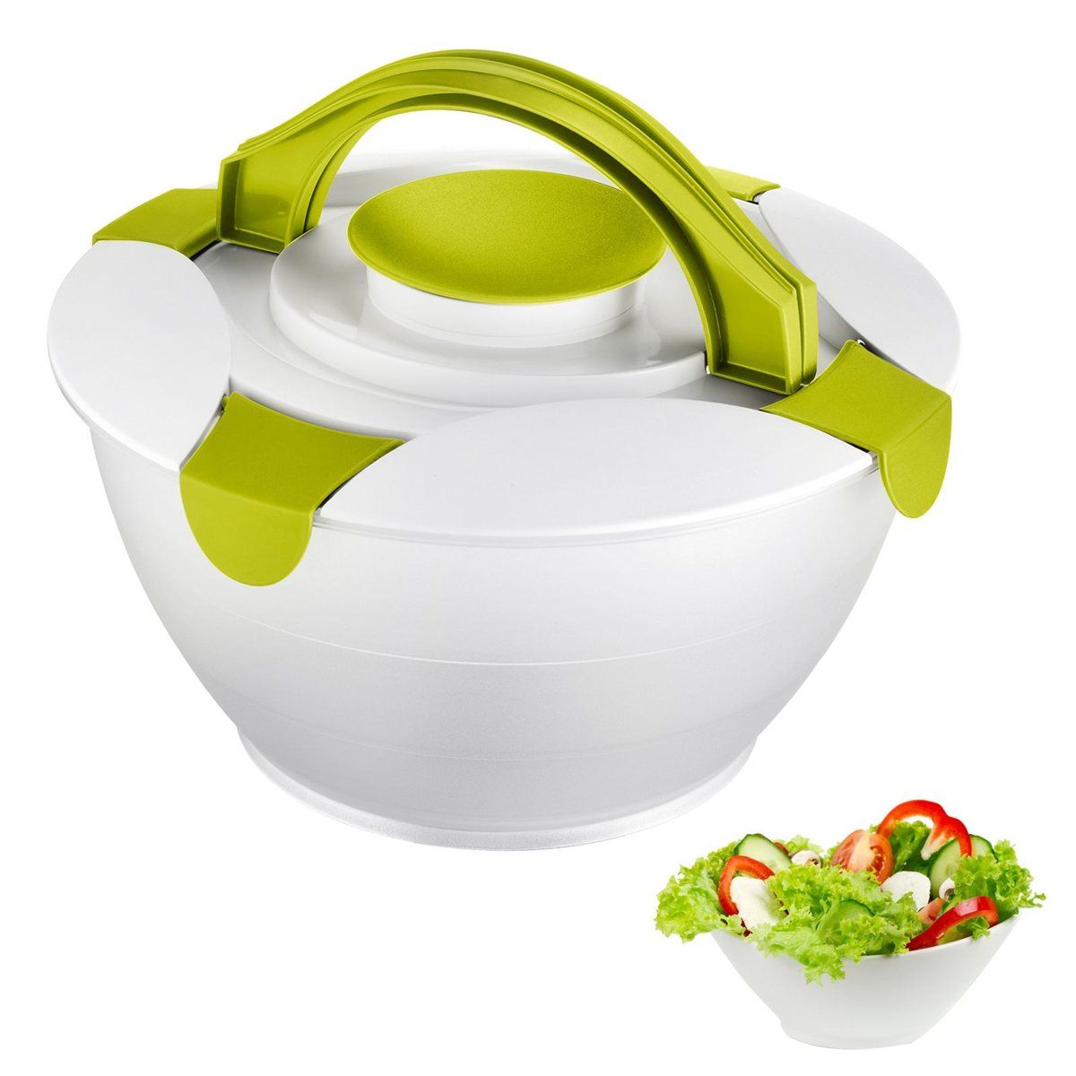 Westmark 2422227A - Slacentrifuge - 6.5 liter - Wit/Groen