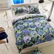 Dekbedovertrek, Designers Guild - Rose de Damas - Effen dekbedovertrek in perkal katoen - Medium blauw - 140 x 200 cm