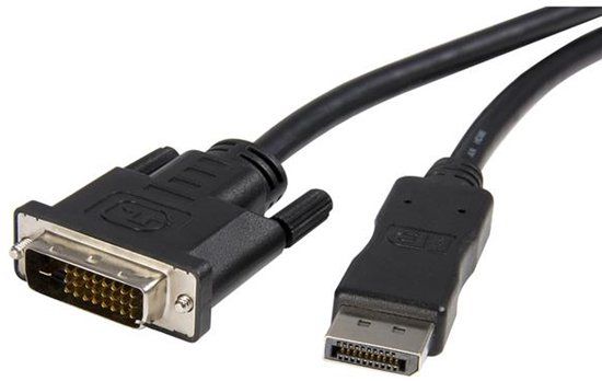 StarTech.com DisplayPort to DVI Adapter Cable - 3m - Black