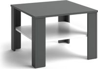 Vicco Homer Salontafel – 60 x 60 cm Wit/antraciet