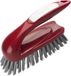 Buemag Brosse à récurer avec poignée - rouge foncé/gris - plastique - Brosses de nettoyage
