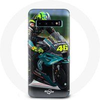 Maniacase Hoesje voor Samsung Galaxy s10 edge Valentino Rossi MotoGP 46