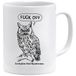 Acen Irritable Owl Syndrome mok | Grappige uil mok | Sarcastische onbeleefde mok voor mannen en vrouwen | nieuwigheid mok voor koffieliefhebbers | Humoristisch uil cadeau | Vaatwasmachine- en