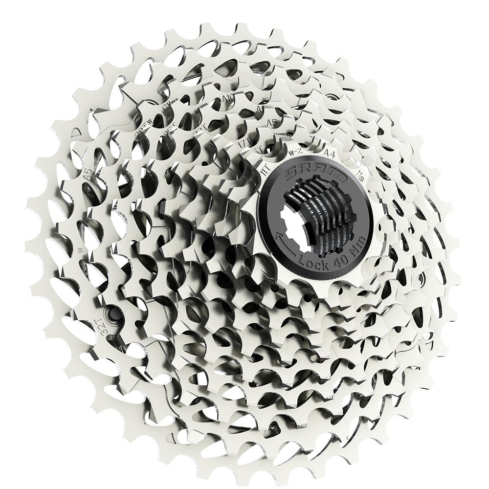 SRAM PG-1130 Cassette - 11 Speed - 11-42 - Zwart/Zilver