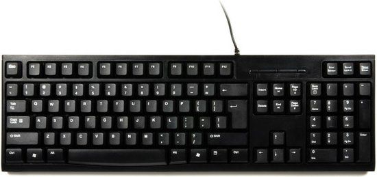 PORT Designs 900753-UK Toetsenbord Universeel USB QWERTY Brits Engels Zwart