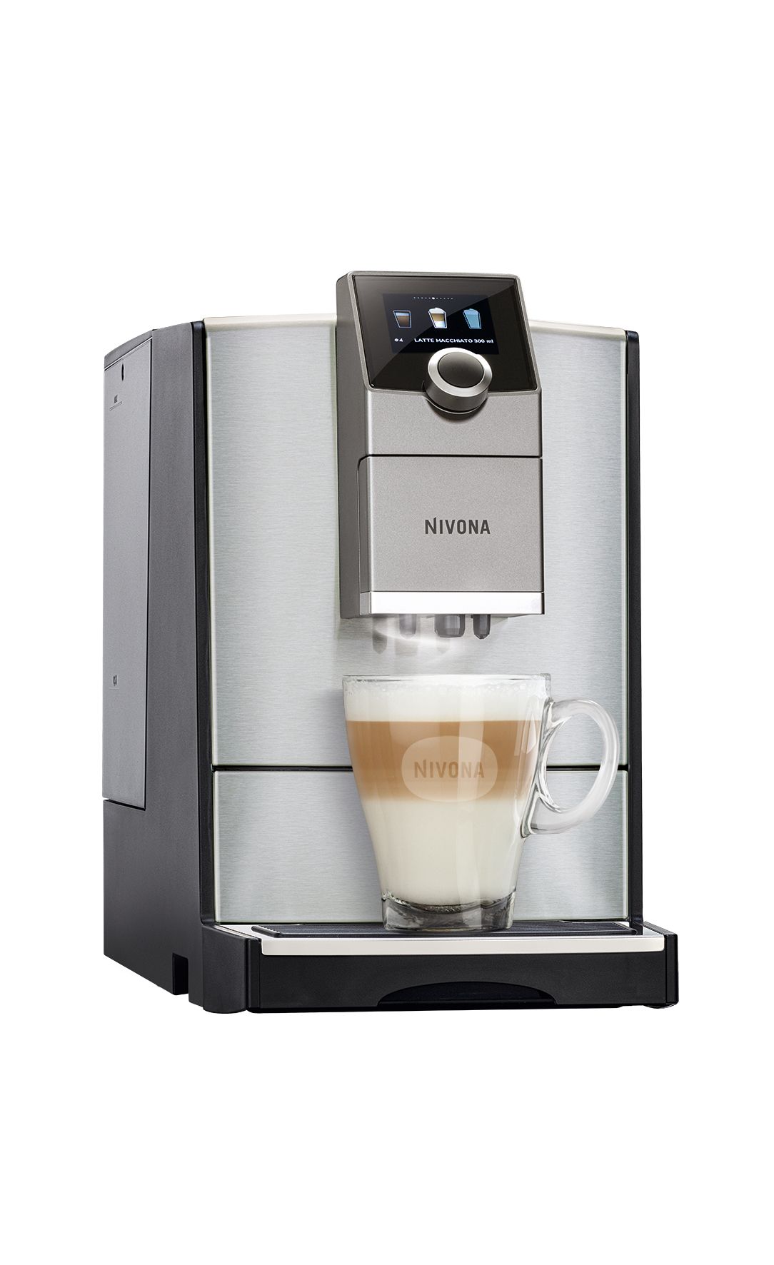 Nivona NICR 799 Volautomatische Combi Koffiemachine - Zwart/RVS
