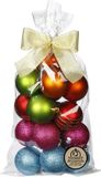 Inge-glas Inge Christmas Kerstballen - 16 stuks - Gekleurd - Kunststof - 6 cm