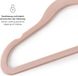 Laleni Kinderkledinghangers 30 stuks met fluwelen hoes - Ruimtebesparende kinderkledinghangers - 360° draaibare kinderkledinghangers - Anti-slip fluwelen kinderkledinghangers - Roségoud & Lichtroze