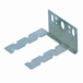 GB Profi wandanker dilaterend 60x1.25 rvs A4; 10 per verp | 100 stuks - 17960009