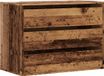 vidaXL Ladekast - 80x41x58 cm - Oud Houtkleurig