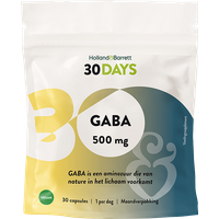 Holland & Barrett 30DAYS GABA 500mg - 30 capsules
