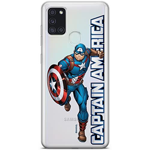 ERT GROUP mobiele telefoonhoesje voor Samsung A21s - Captain America 030 - Marvel