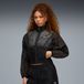 PUMA Dare To oversized geweven jack voor Dames, Zwart, Maat XS