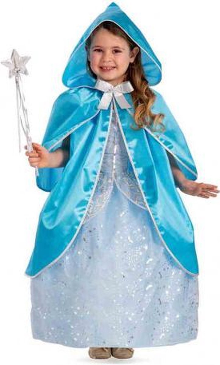 Carnival Toys Prinsessenmantel Meisjes Polyester Blauw One-size