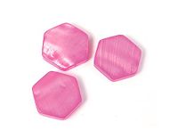 Parelschaal Panda Parelschaal van parelmoer, glanzend, 13 x 11 mm, 250 g, 296u, ca.